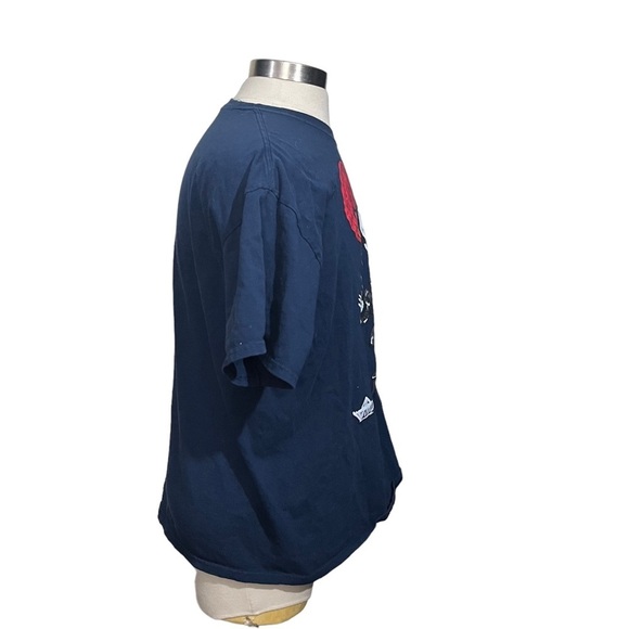 IT Men Navy Blue Pennywise & Balloon SS Georgie Boat Graphic SS T-Shirt Sz XXL - Picture 5 of 9